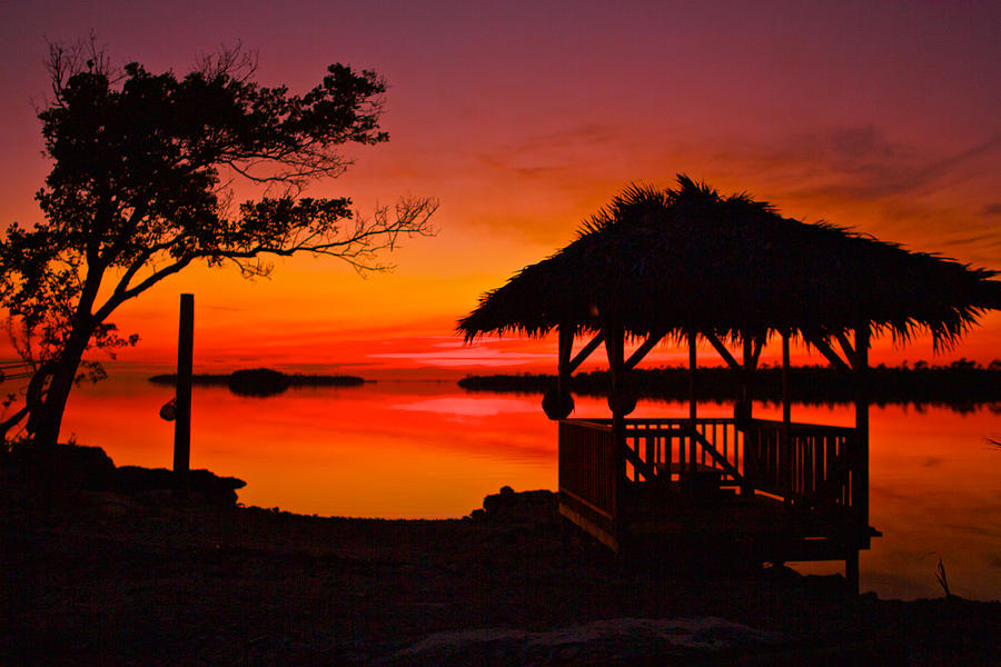 Sunset on the Bahamas